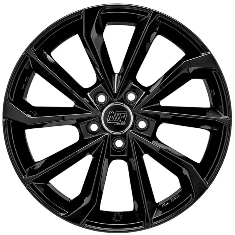 MSW 42 8.0x19 5x114.3 ET45 GLOSS BLACK Felgen