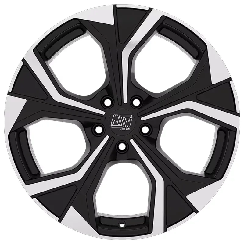 Felgen MSW 43 8.0x18 5x112 ET28 Gloss Black Full Polished
