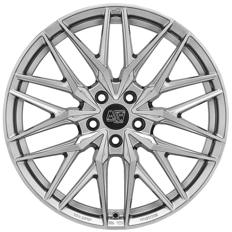 MSW 50 8.0x19 5x112 ET49 HYPER SILVER Felgen