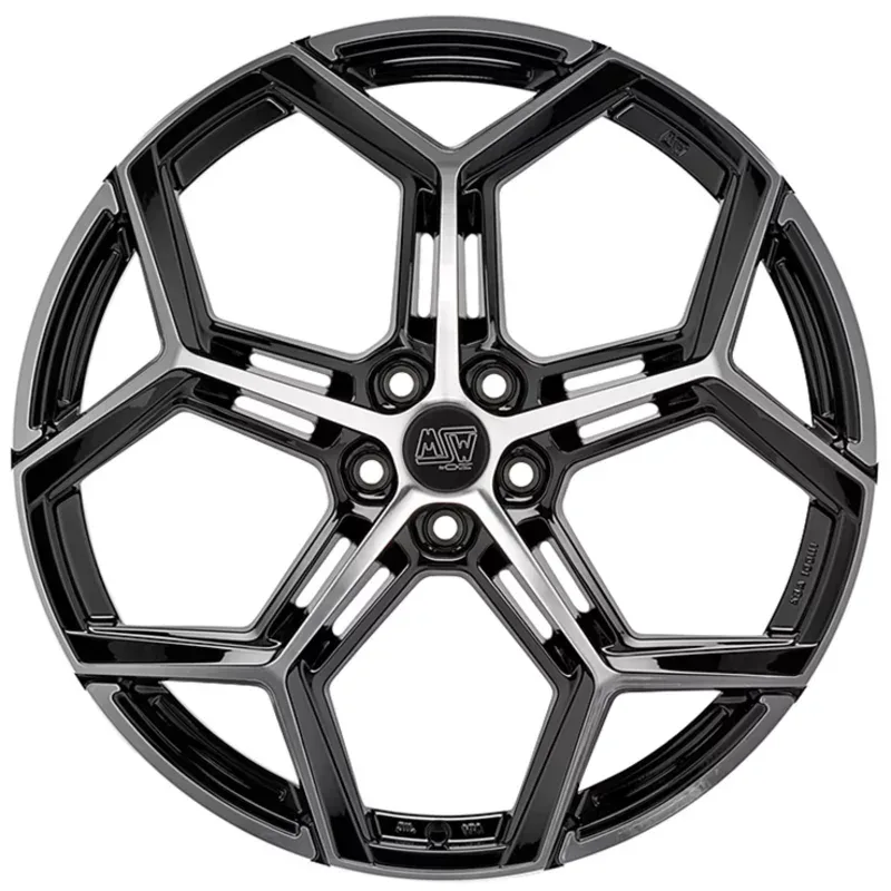 Felgen MSW 53 9.0x20 5x112 ET20 Gloss Black Full Polished