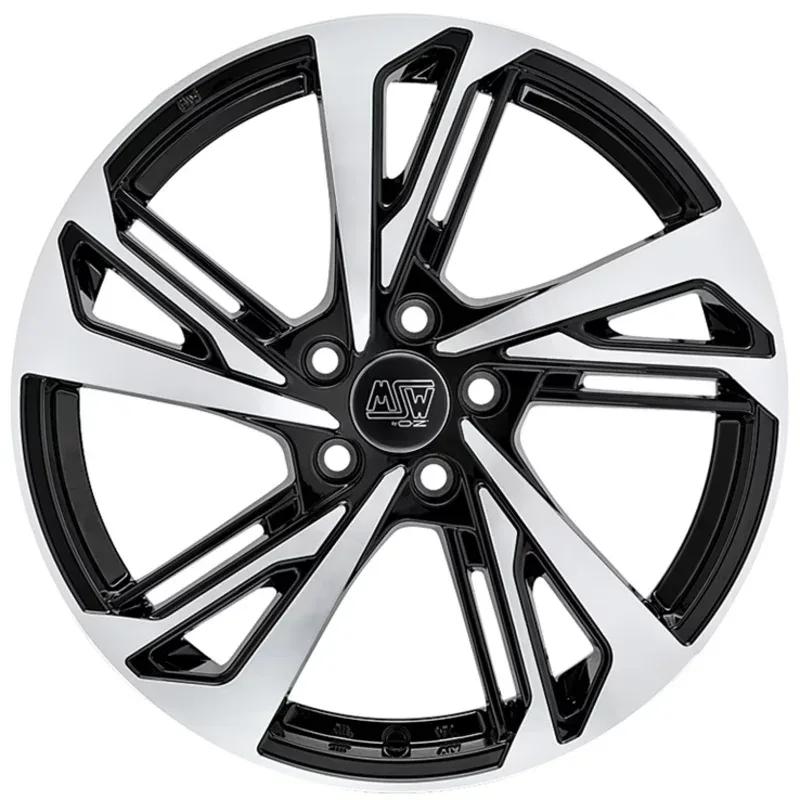 Felgen MSW 60 6.5x16 5x112 ET43 Gloss Black Full Polished
