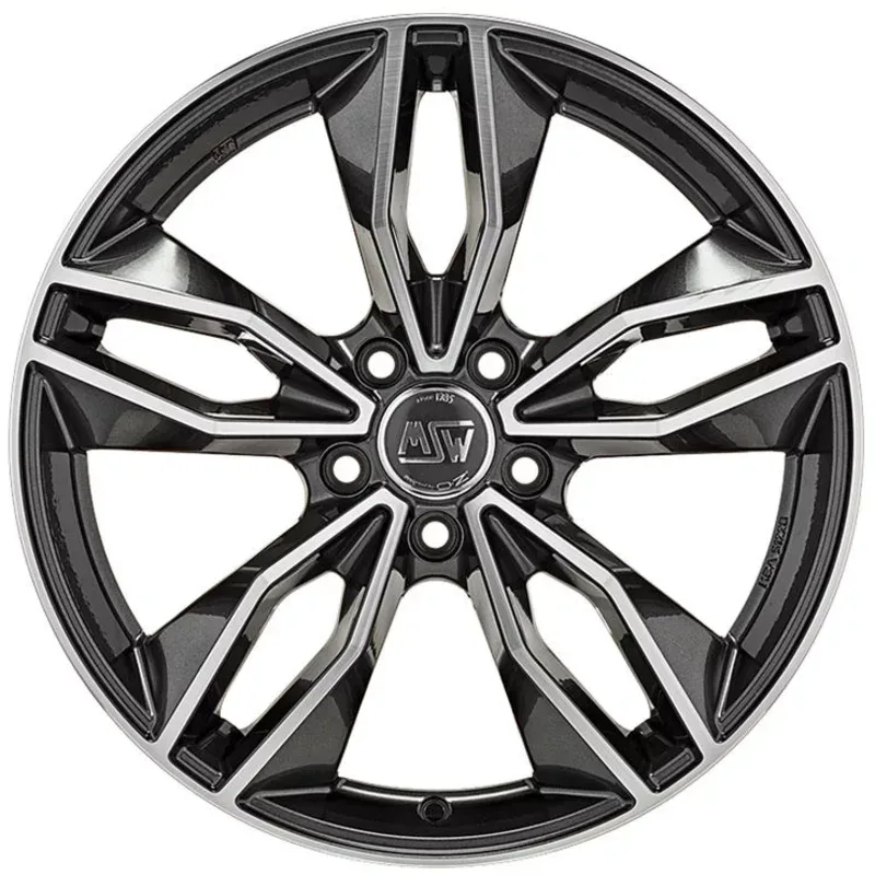 Felgen MSW 71 8.5x19 5x112 ET30 Gloss Dark Grey Full Polished