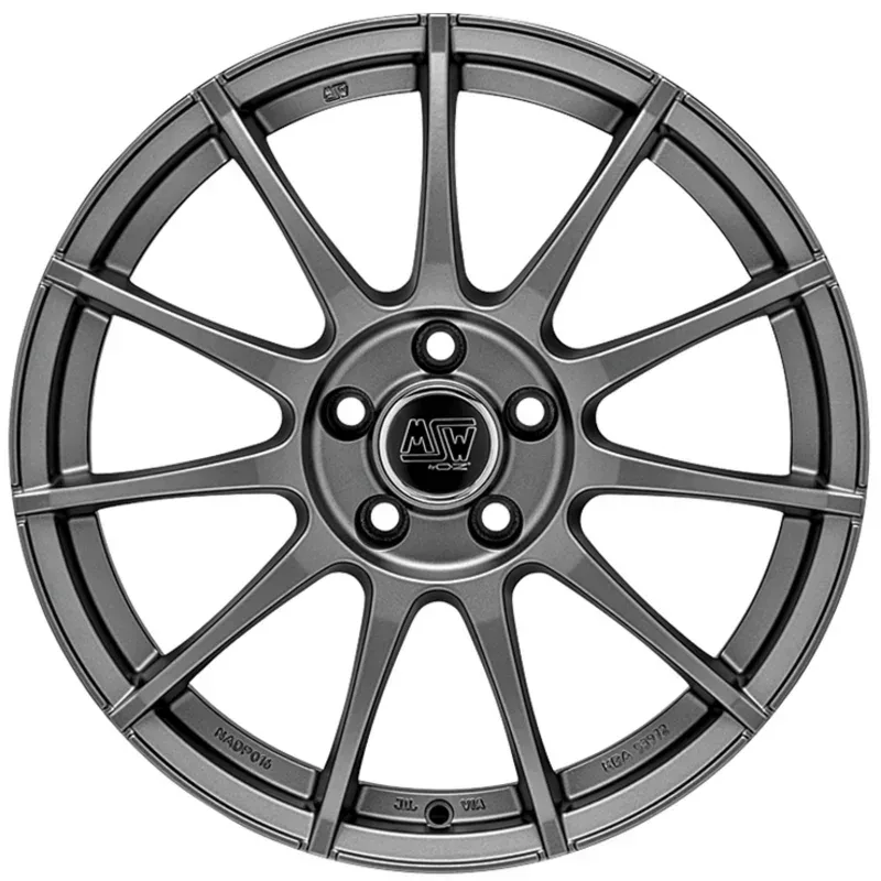 Felgen MSW 85 8.5x19 5x112 ET38 Matt Graphite