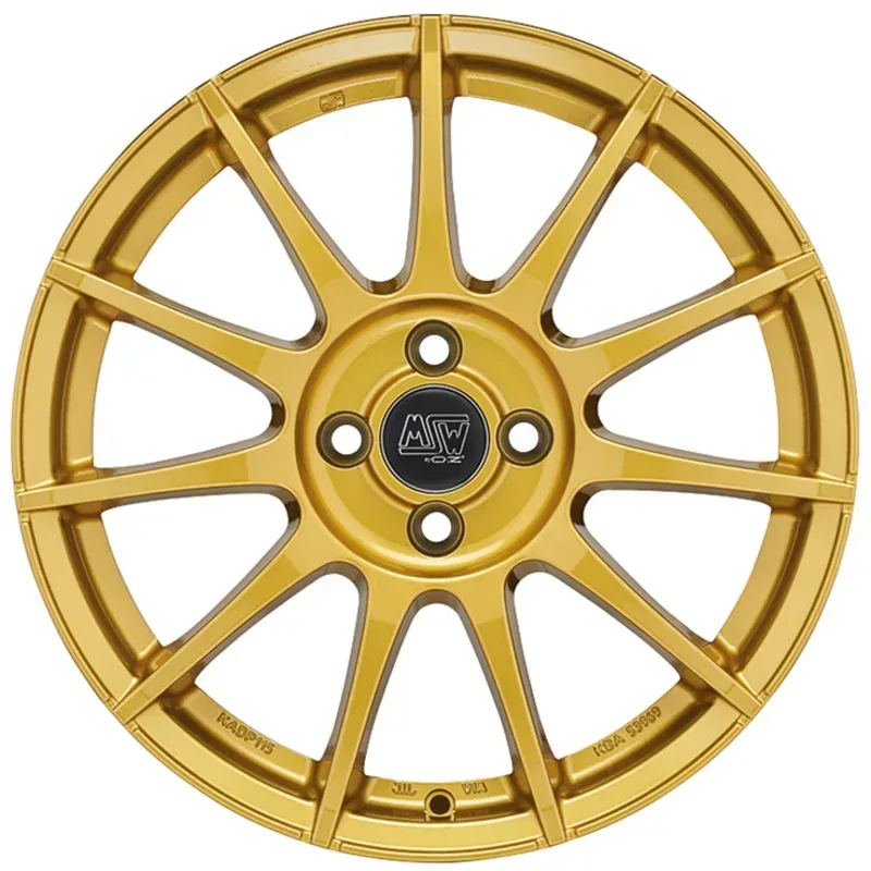 Felgen MSW 85 7.0x17 4x98 ET35 Gold