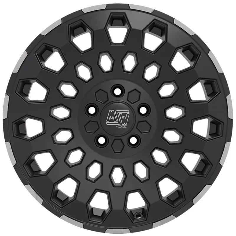 Felgen MSW 99 VAN 6.5x16 5x118 ET55 Matt Black Lip Polished
