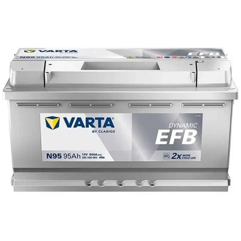 Autobatterie Varta N95 Dynamic  EFB 12V 95Ah  850A