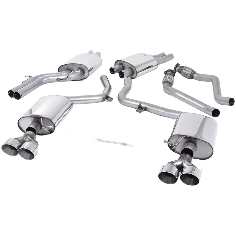 Cat-Back Milltek  60.3 Quad GT-100 Polished