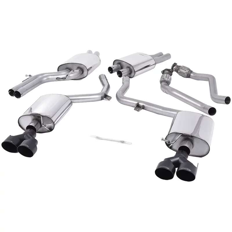 Cat-Back Milltek  60.3 GT100B GT100B für AUDI A4 B8 (8K2)  S4 quattro 333ps
