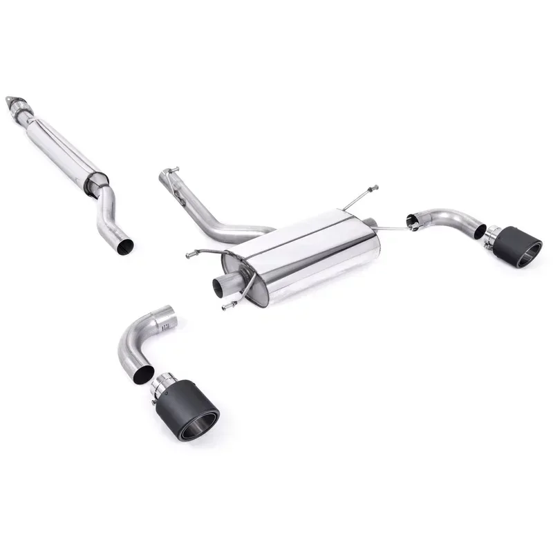 Cat-Back Milltek  63.5 115mm JET-115 Carbon für TOYOTA GR 86 Coupé (ZN8)  2.4 (ZN8BKE8) 234ps