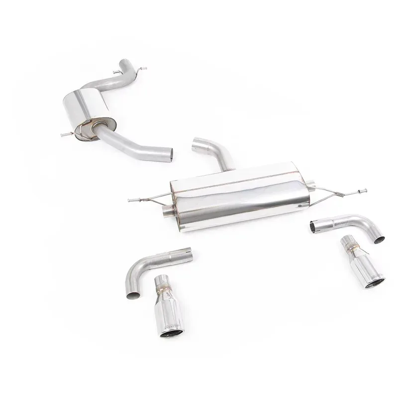 Cat-Back Milltek  69.85 Dual 90mm Jet für VW GOLF VI (5K1)  2.0 GTi 210ps