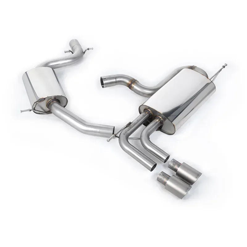 Cat-Back Milltek  69.85 Twin 80mm GT80