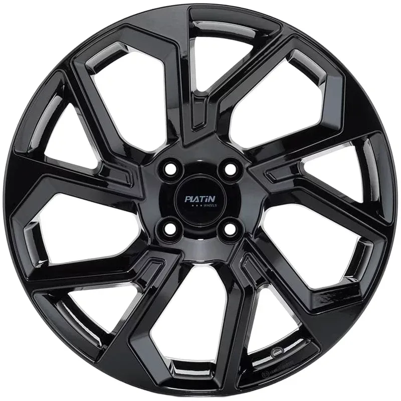 Platin P103 7.0x18 4x108 ET35 BLACK GLOSSY Felgen