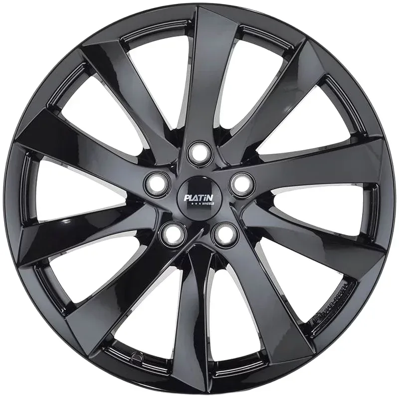 Felgen Platin P106 9.0x19 5x114.3 ET45 Diamant-schwarz