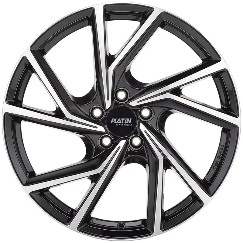 Felgen Platin P107 7.5x19 5x112 ET50 D-schwarz Fr.pol