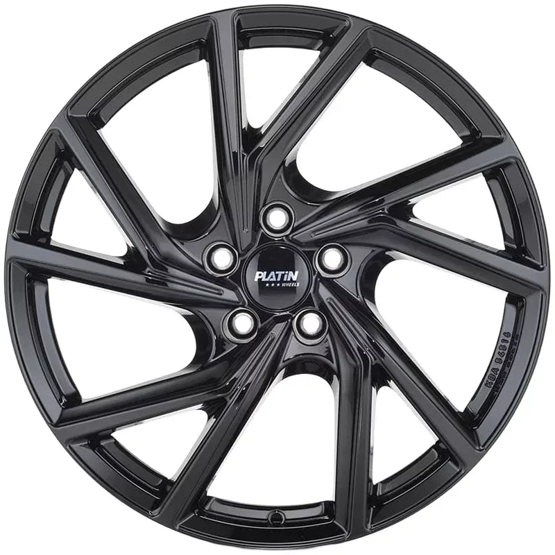 Felgen Platin P107 7.0x19 5x112 ET49 Diamant-schwarz