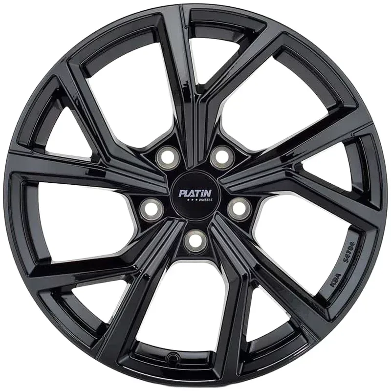 Felgen Platin P115 6.5x16 5x112 ET46 Black Shiny