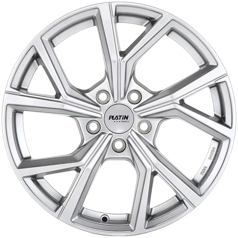 Platin P115 6.5x17 5x100 ET39 BRIGHT SILVER Felgen