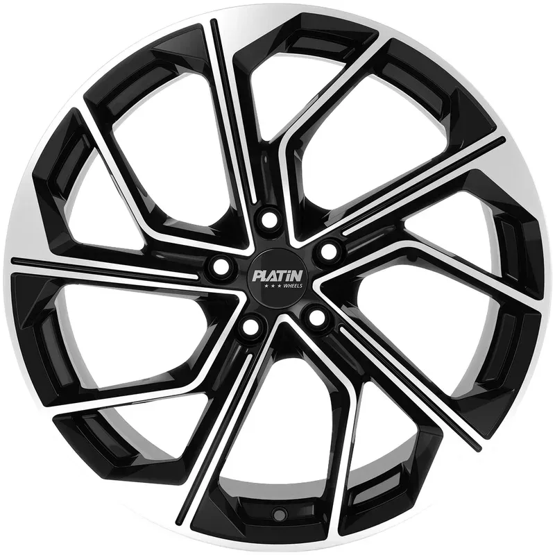 Felgen Platin P116 8.0x18 5x112 ET45 Black Polished