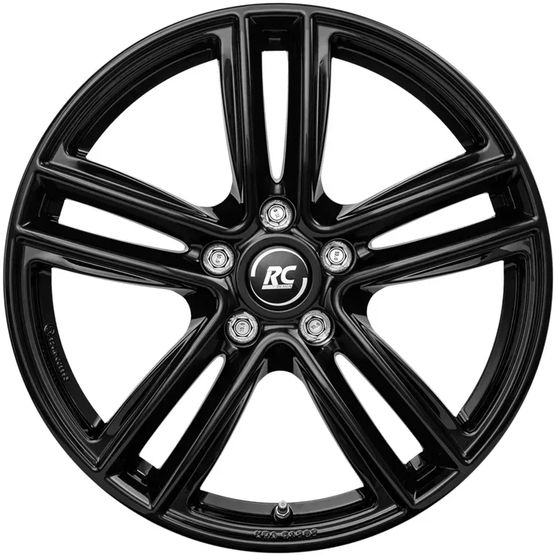 Felgen RC Design RC27 6.5x17 5x114.3 ET32 Schwarz Glanz