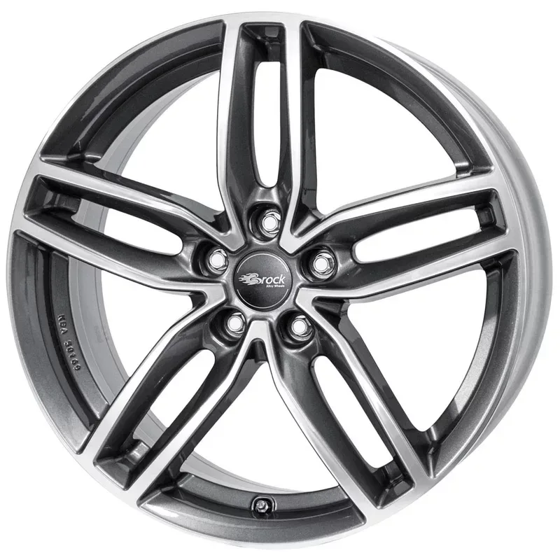 Felgen RC Design RC29 7.5x17 5x112 ET45 Himalaya Grey Voll-poliert
