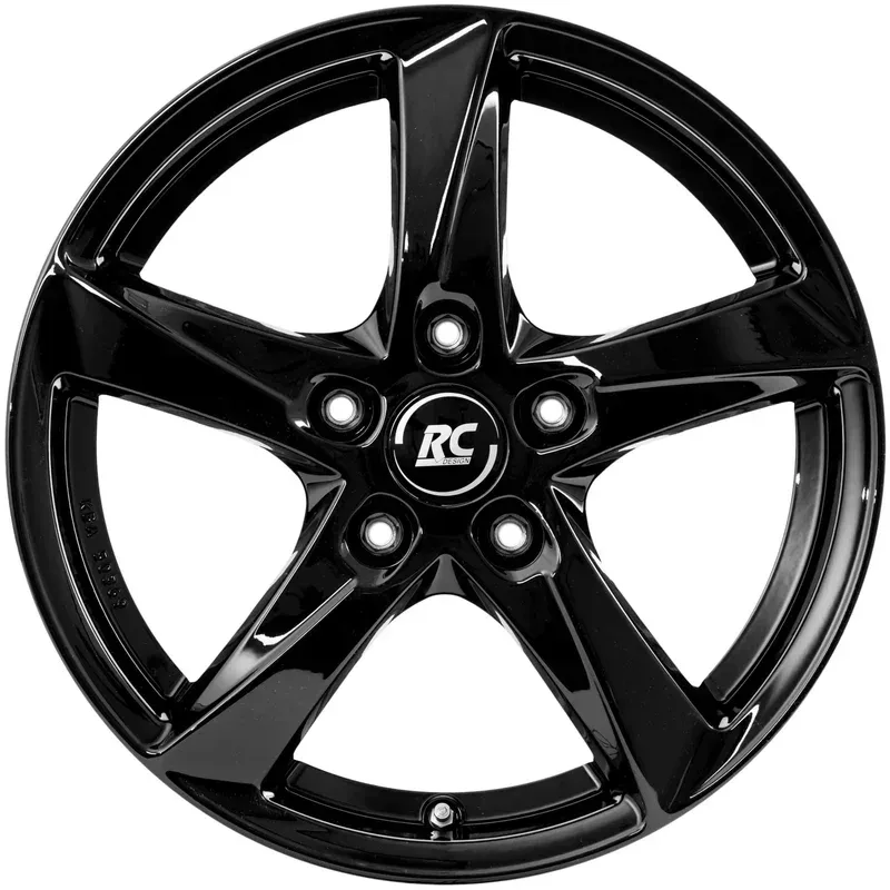 Felgen RC Design RC30 6.5x16 5x100 ET38 Schwarz Glanz
