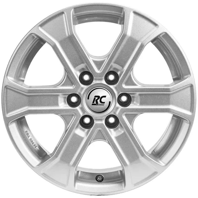 RC Design RC31 7.0x17 6x139.7 ET20 Kristallsilber Felgen