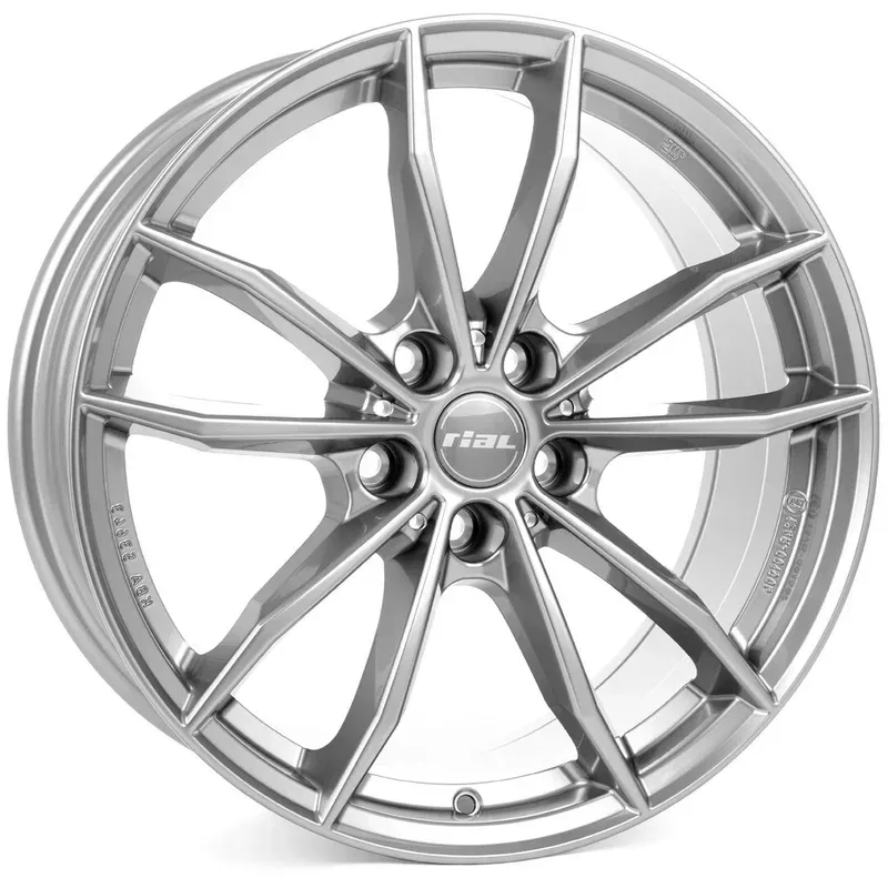 Felgen RIAL X12 7.5x18 5x112 ET25 Metal-grey