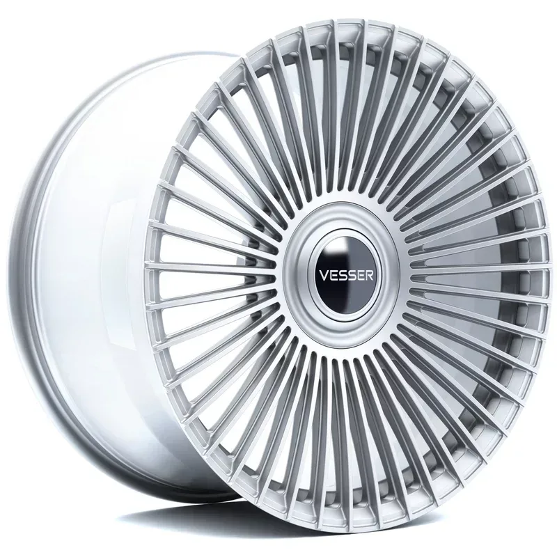 Vesser VSR9 10.0x22 BLANK ET25 Silver Felgen