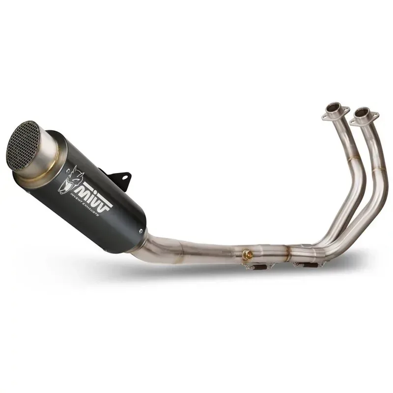 MIVV GP Pro Auspuff 2-1 Y.065.KXBP schwarz für Yamaha MT-07 2021- - Motorradteile & Ersatzteile - Auspuff