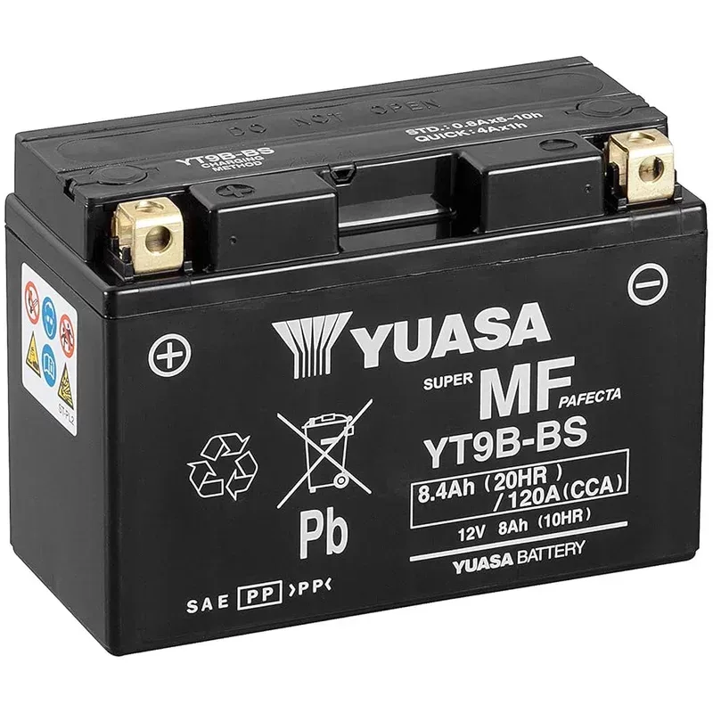 Batterie Yuasa YT9B  12V 8.4Ah