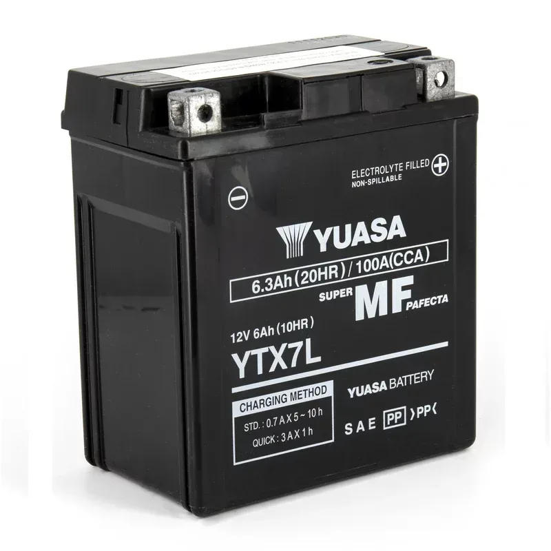 Batterie Yuasa YTX7L  12V 6.3Ah