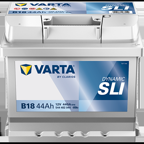 Autobatterie Varta B18 Dynamic SLI 12V 44Ah  440A