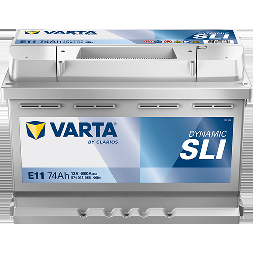 Autobatterie Varta E11 Dynamic SLI 12V 74Ah  680A