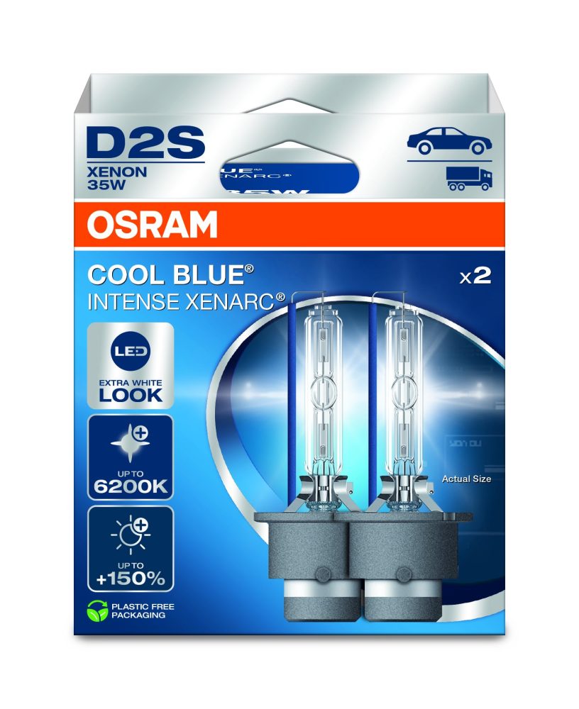 Xenon Birne Osram XENARC Cool Blue Intense D2S Duobox