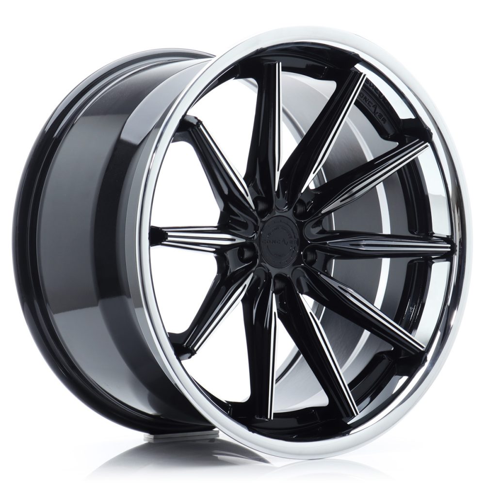 Concaver CVR8 10.5x21 5x108 ET0 Black Diamond Cut Felgen