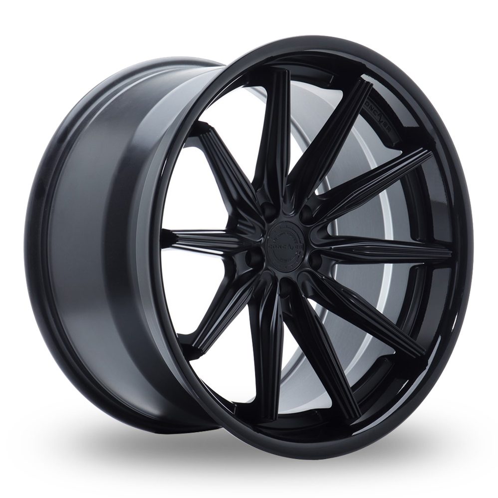 Concaver CVR8 8.5x20 5x120 ET35 Matt Black Felgen