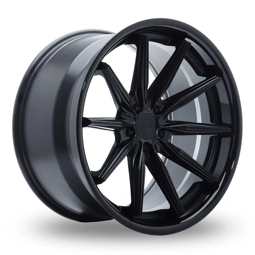 Concaver CVR8 9.0x20 5x120 ET35 Matt Black Felgen