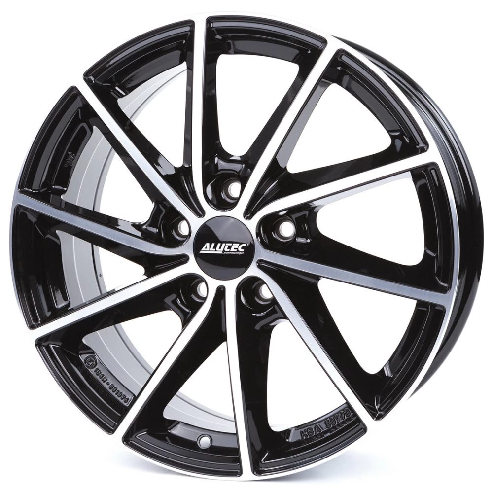 ALUTEC Singa 6.5x16 5x114.3 ET50 diamond-black frontpolished Felgen