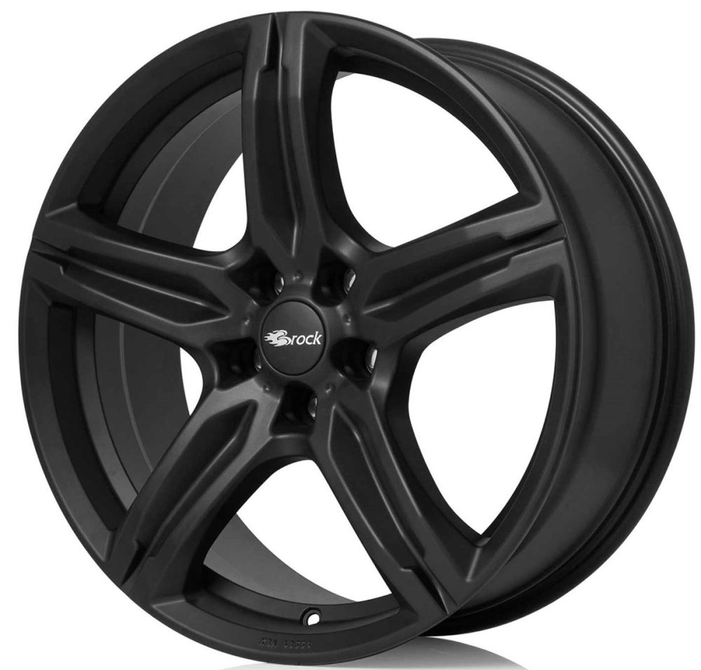 Felgen Brock B29 8.0x19 5x108 ET45 Schwarz Klar Matt
