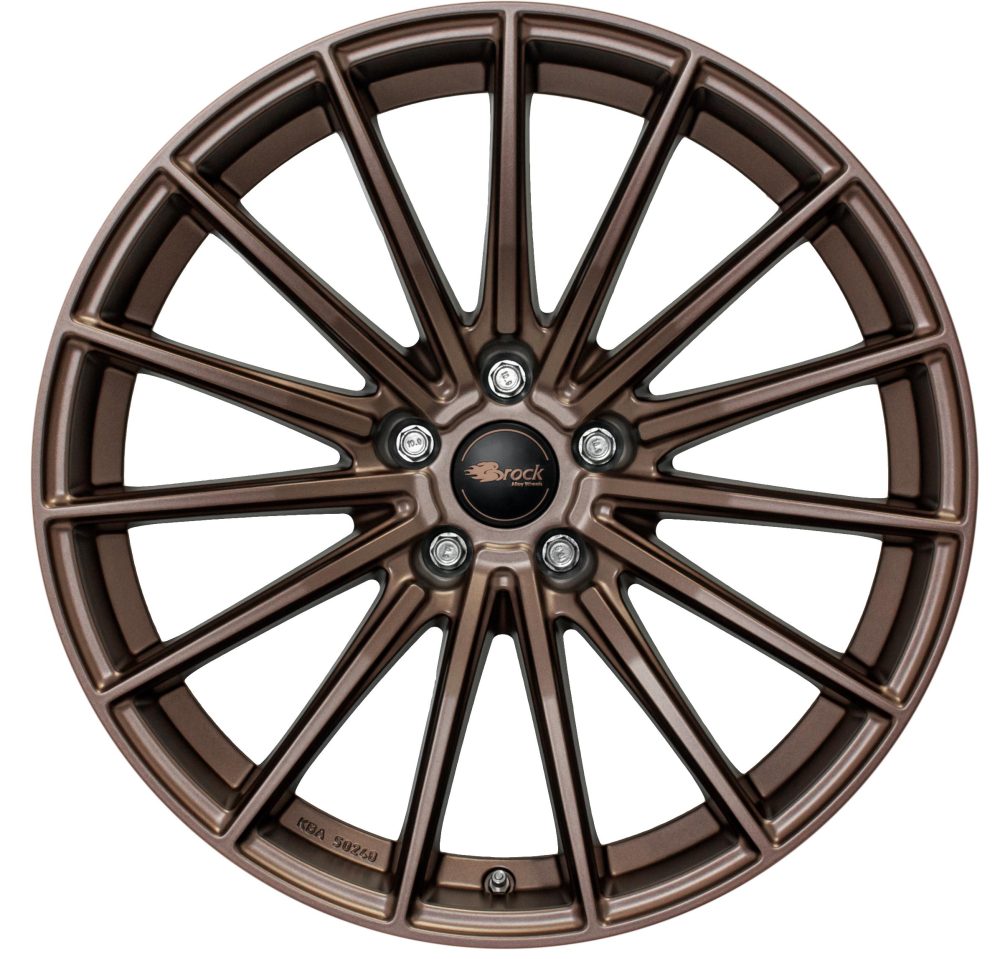 Felgen Brock B36 8.0x18 5x112 ET45 Bronze Copper Matt