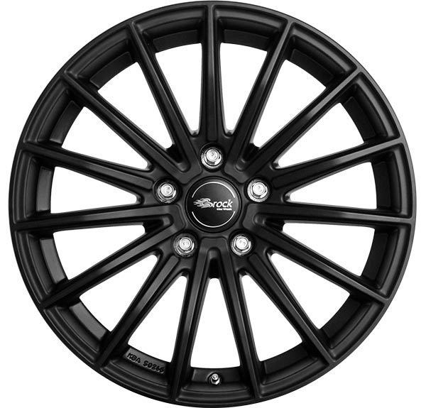 Brock B36 7.5x17 5x114.3 ET38 Satin Black Matt Felgen