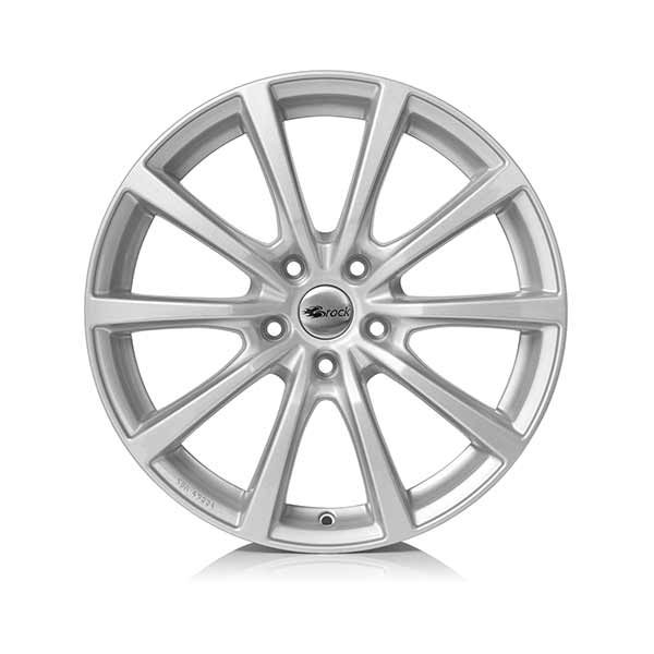 Felgen Brock B32 9.5x19 5x114.3 ET45 Kristallsilber