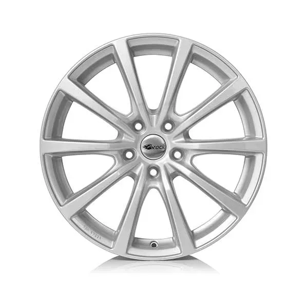 Brock B32 8.5x18 5x114.3 ET40 Kristallsilber Felgen