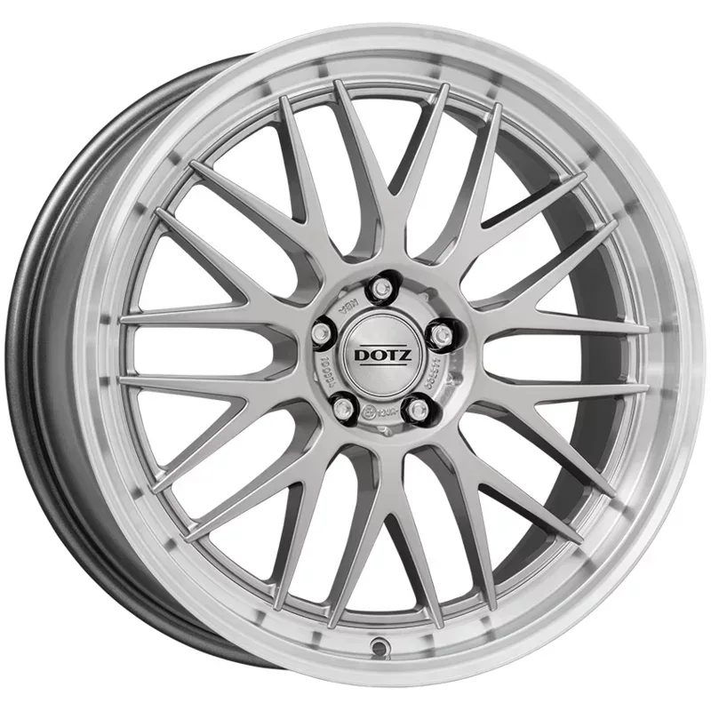 DOTZ Bilbao 8.0x17 5x112 ET45 Silver/polished lip Felgen