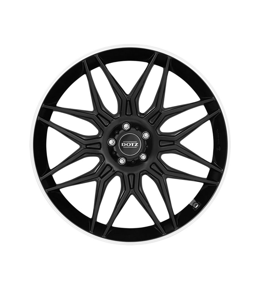 Felgen DOTZ LongBeach 9.0x20 5x112 ET43 Black/polished Lip