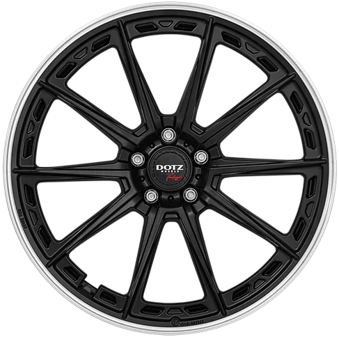Felgen DOTZ Sonoma 8.5x19 5x120 ET32 Black Matt/polished Lip