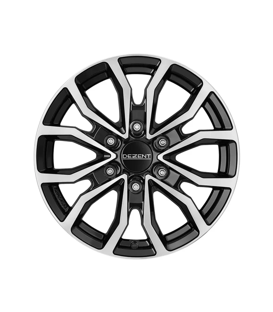 Felgen DEZENT KC 8.0x17 6x114.3 ET30 Black/polished