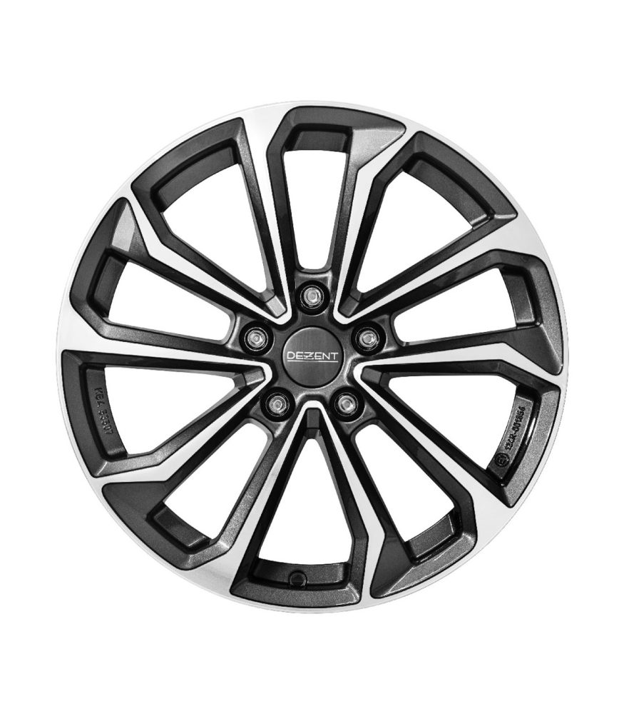 Felgen DEZENT KS 7.0x17 5x114.3 ET44 Gunmetal/polished