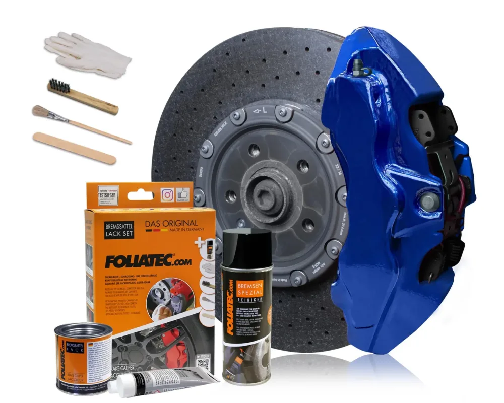 Foliatec Performance Blue Bremssattellack-Set 125ml