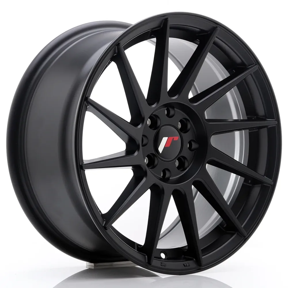 JR Wheels JR22 8.0x17 5x114.3 ET35 Black Felgen